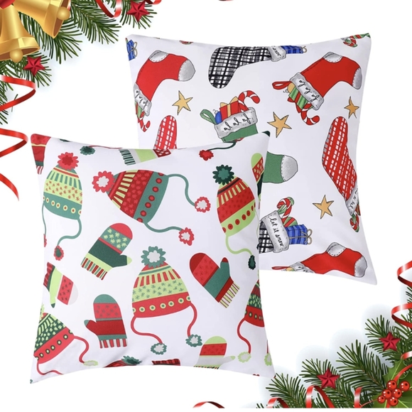 Christmas throw pillow covers - Picture 1 of 10
